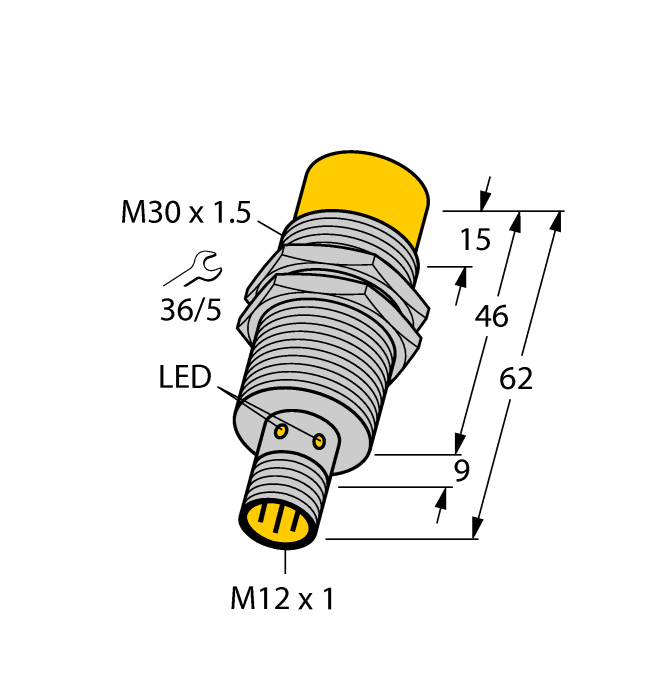 Turck NI15-EM30 Датчики оптические