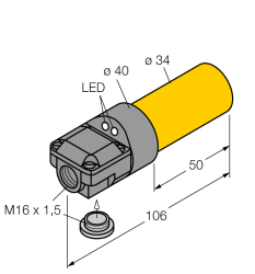 Датчик индуктивный TURCK NI20-K34SR Датчики положения (расстояния)