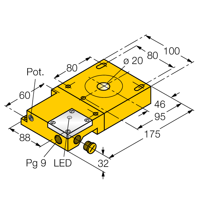 Датчик индуктивный-кольцевой зонд TURCK NI20R-S32SR Датчики оптические