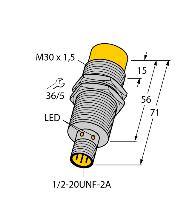 Датчик индуктивный TURCK NI20U-G30 Датчики положения (расстояния)