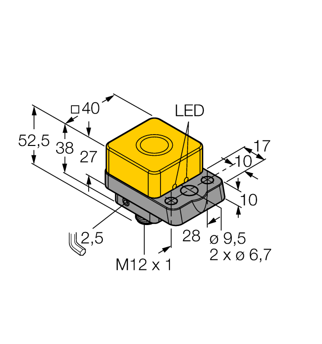 Turck NI22U-Q40 Датчики положения (расстояния)