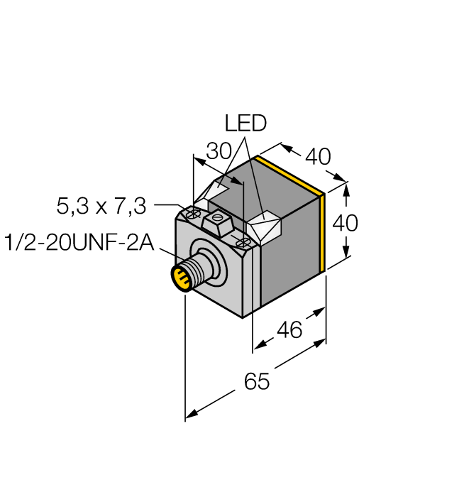 Датчик индуктивный TURCK NI25U-CK40 Датчики положения (расстояния)