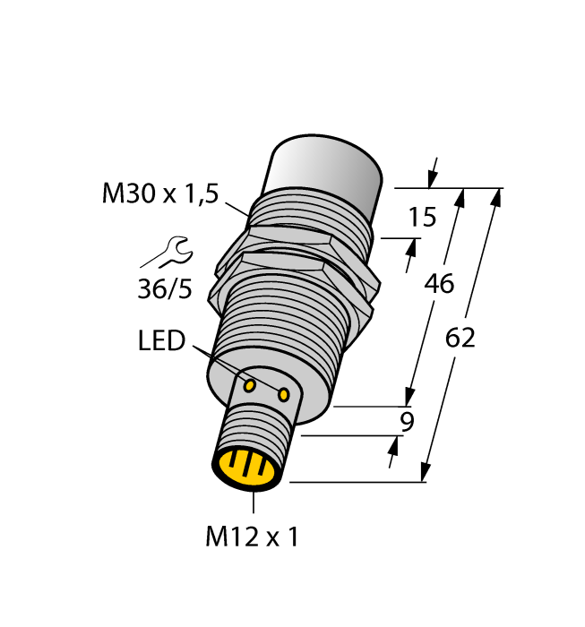 Turck NI30U-EM30 Датчики положения (расстояния)