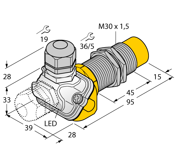 Turck NI30U-EM30WDTC Датчики оптические