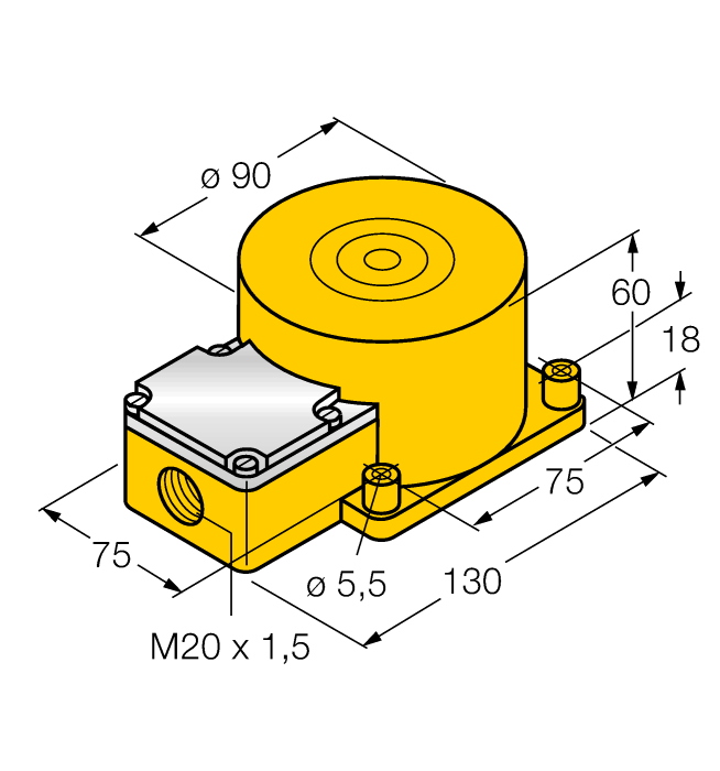 Turck NI50-K90SR Датчики оптические