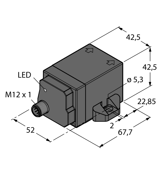 Turck NI50U-Q42FWD Датчики оптические