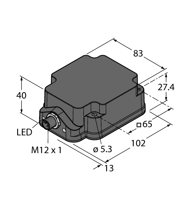 Turck NI75U-Q80WD Датчики оптические