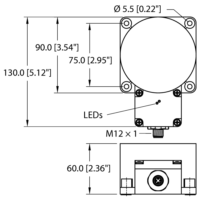 Turck NI100U-K90SR Датчики положения (расстояния)