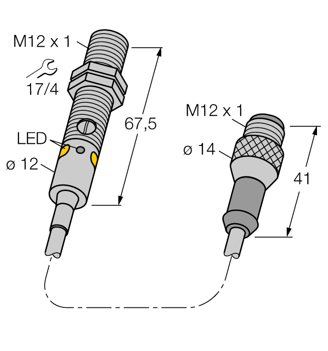 Turck Banner M12APRQPMA20 Датчики магнитного поля (Холла)