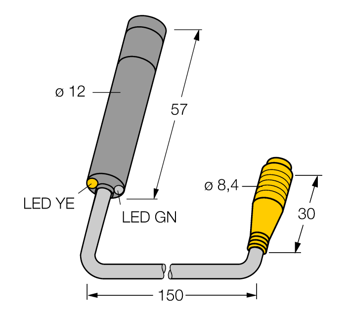 Turck Banner M126E2-1LDQ Датчики магнитного поля (Холла)