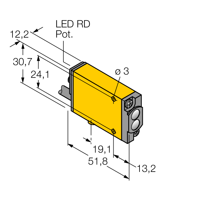 Turck Banner MIAD9W Датчики магнитного поля (Холла)