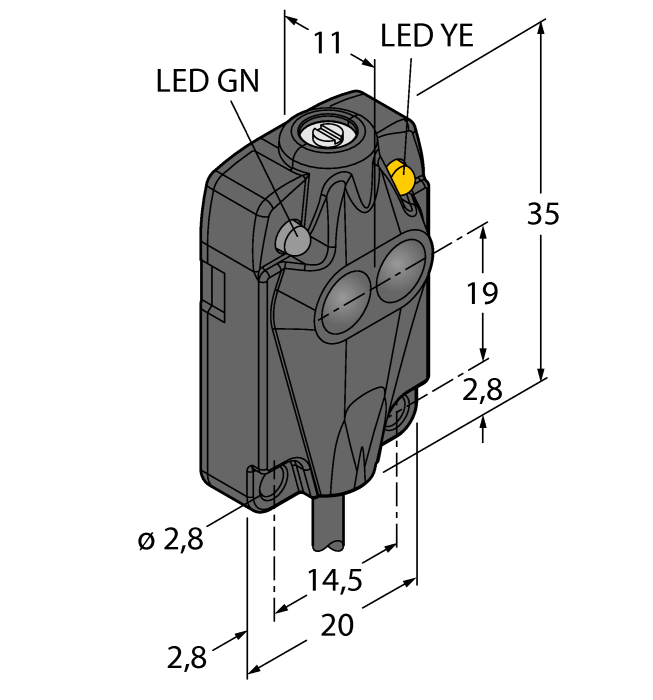 Turck Banner Q10AP6D Датчики магнитного поля (Холла)