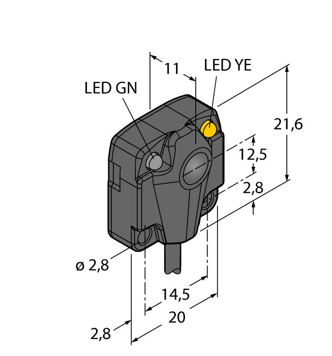 Turck Banner Q10RP6R Датчики магнитного поля (Холла)