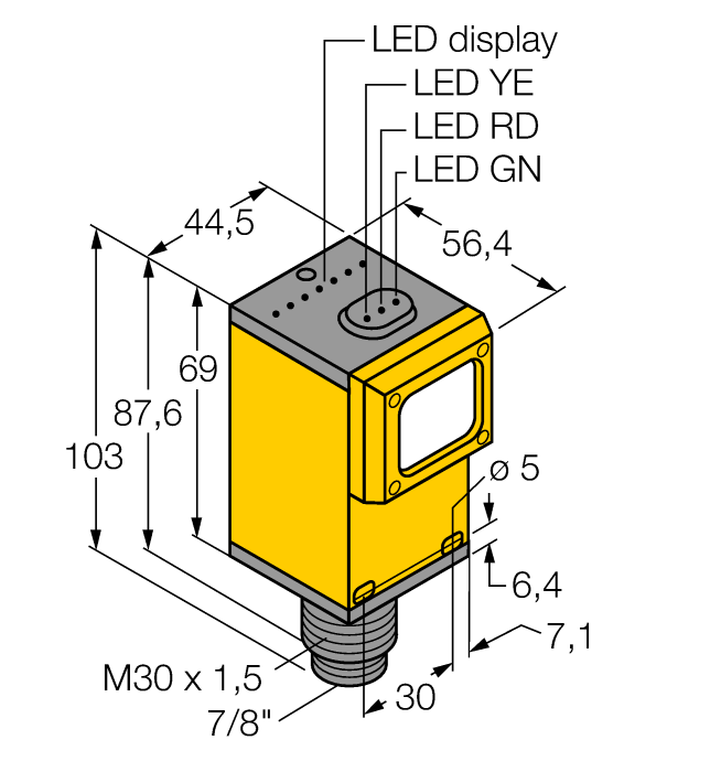 Turck Banner Q452EQ Датчики магнитного поля (Холла)