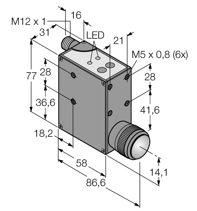 Turck Banner QL56M6XD Датчики магнитного поля (Холла)