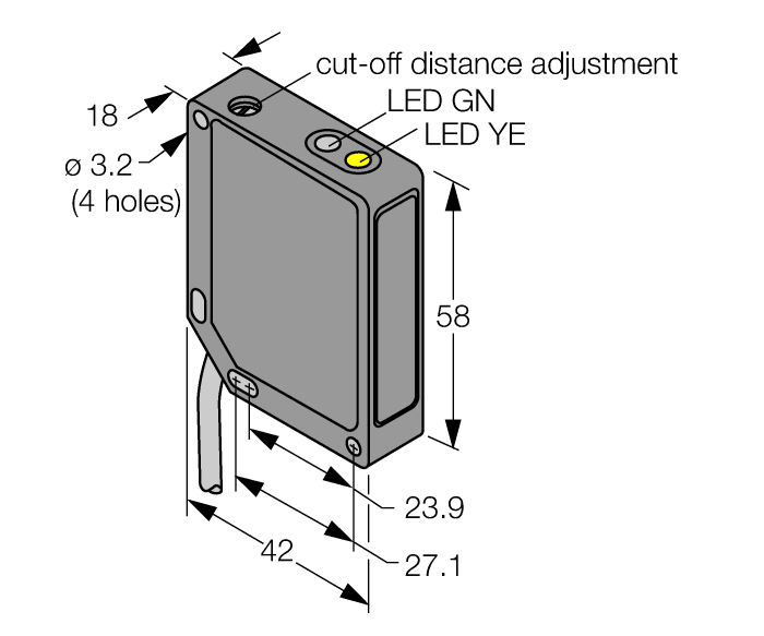 Turck Banner QMT42VP6AFV Датчики магнитного поля (Холла)