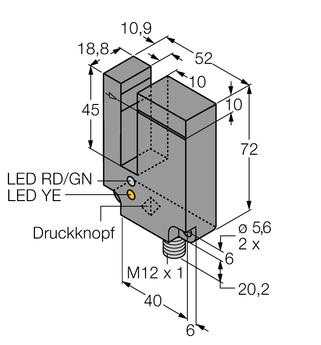 Turck Banner SLE10B6VQ Датчики оптические