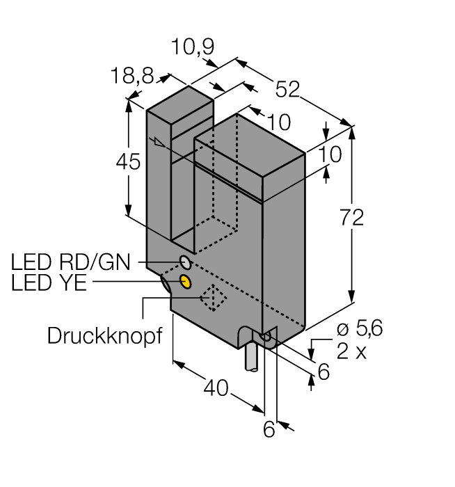 Turck Banner SLE10B6VY Датчики оптические