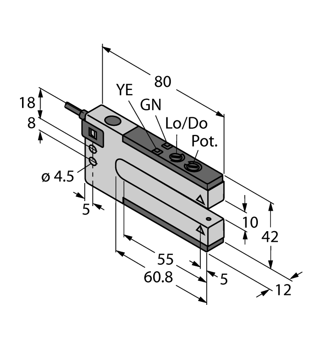 Turck Banner SLM10B6 Датчики оптические