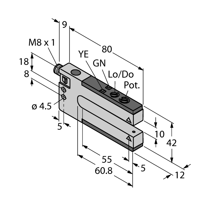 Turck Banner SLM10N6 Датчики оптические