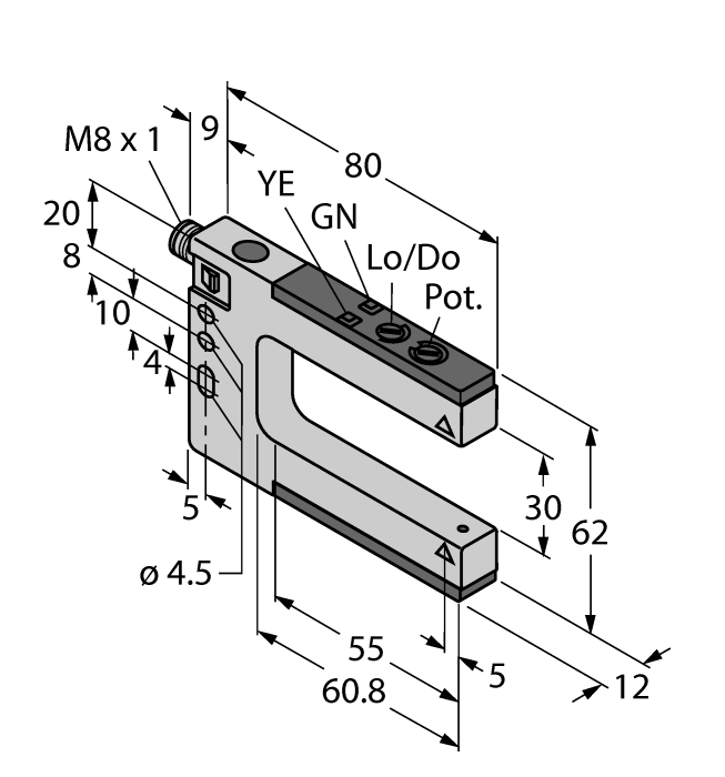 Turck Banner SLM30N6 Датчики оптические