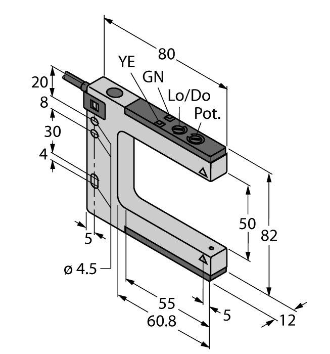 Turck Banner SLM50B6 Датчики оптические