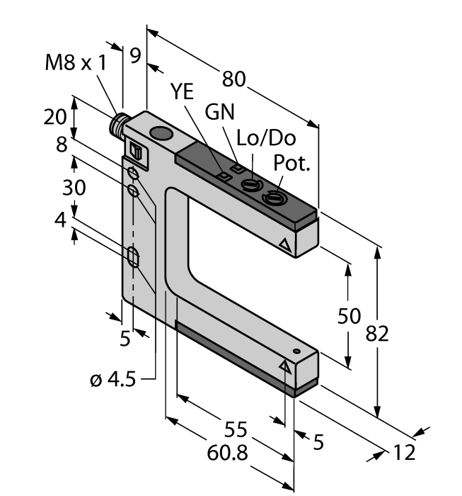 Turck Banner SLM50N6 Датчики оптические