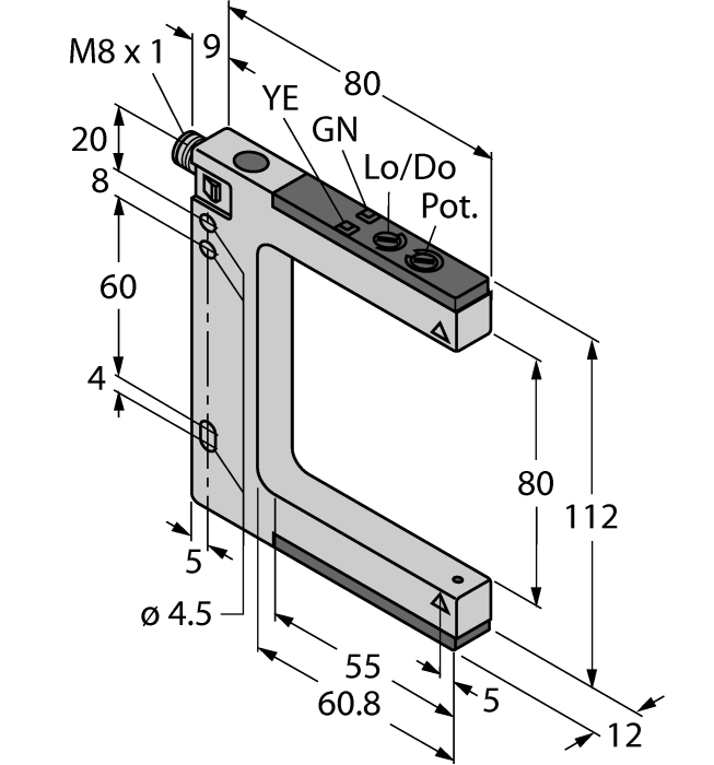 Turck Banner SLM80N6 Датчики магнитного поля (Холла)