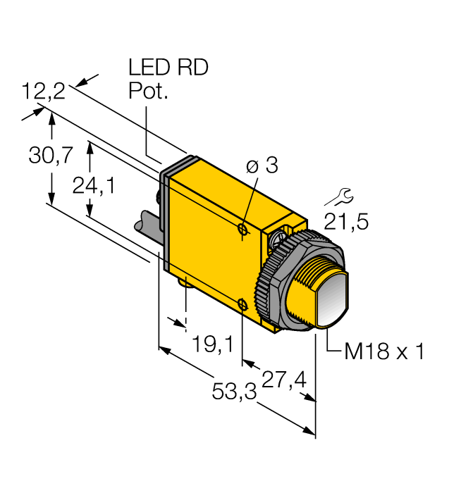 Turck Banner SM312L Датчики оптические