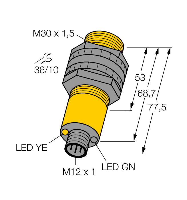 Turck Banner SMI306EC Датчики магнитного поля (Холла)