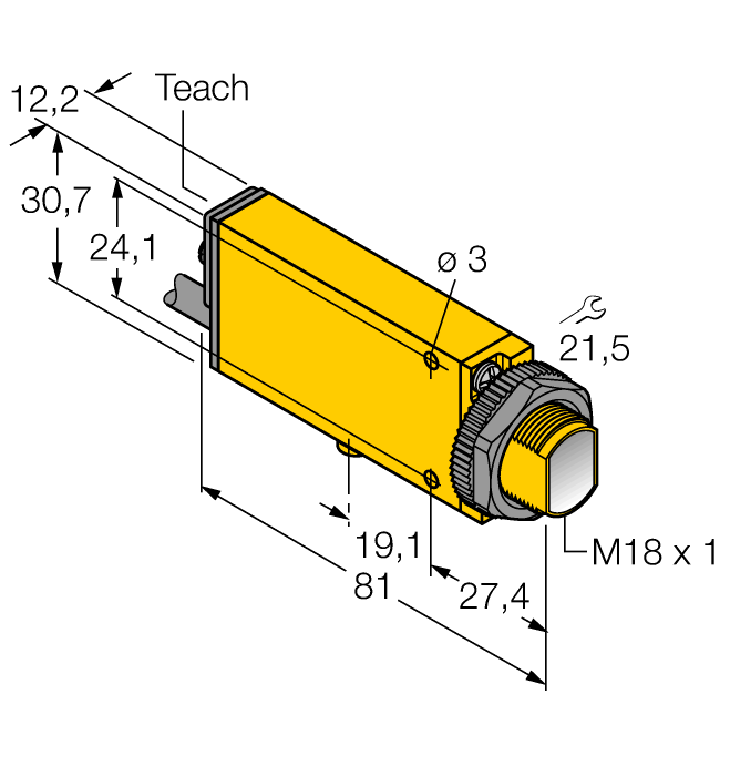 Turck Banner SMU31E Датчики магнитного поля (Холла)