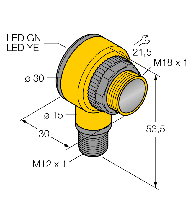 Turck Banner T18-2VNLP Датчики оптические