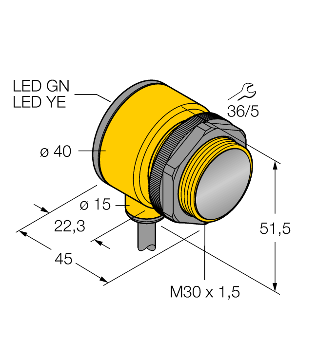 Turck Banner T30AW3FF Датчики магнитного поля (Холла)