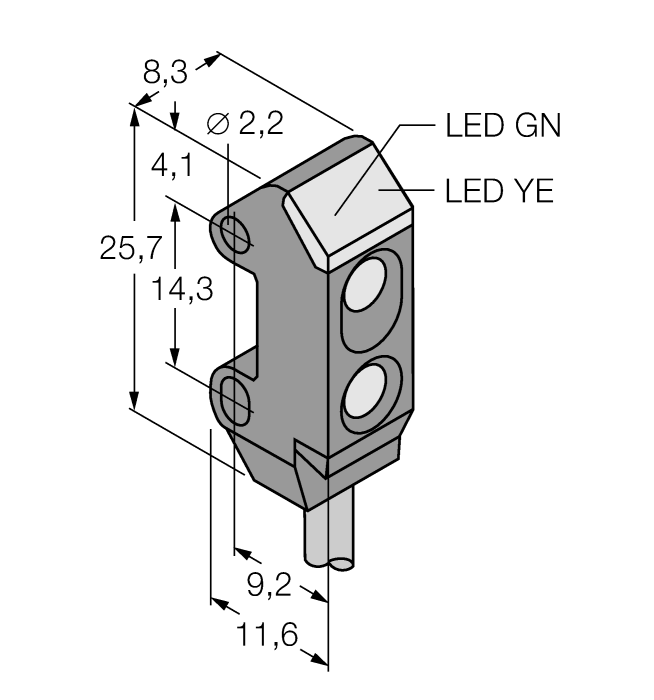 Turck Banner VS1AN5C20 Датчики оптические