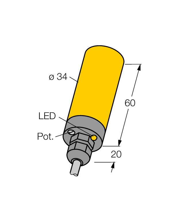 Turck BC15-K34SR Датчики положения (расстояния)