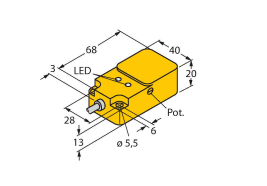 Turck BC20-Q20 Датчики положения (расстояния)