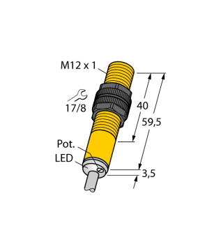 Turck BCE3-S12 Датчики магнитного поля (Холла)