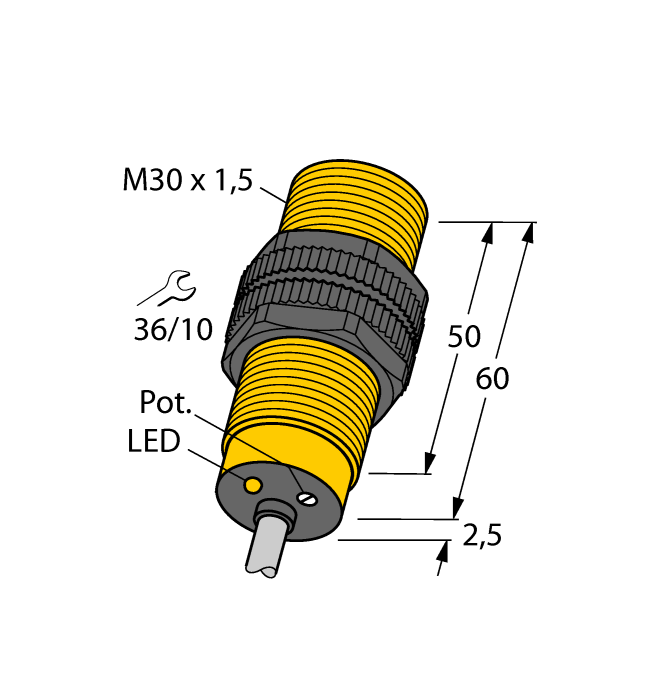 Turck BCE10-S30 Датчики оптические