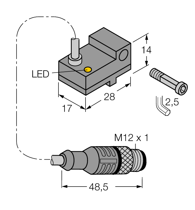 Turck BIM-NST Датчики магнитного поля (Холла)