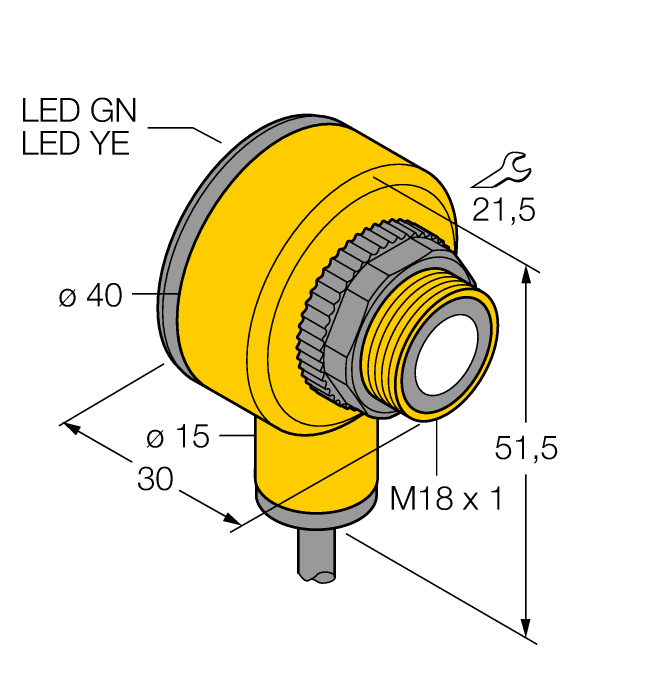 Turck Banner T18VN6UR Датчики оптические