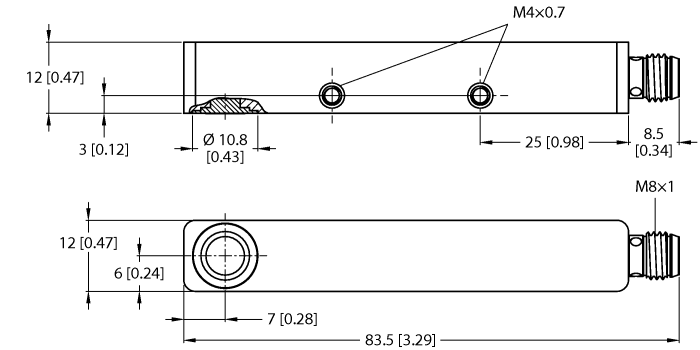 Turck RU20L-Q12S Датчики оптические