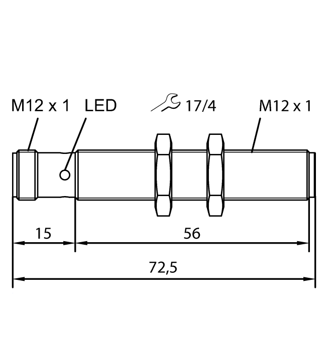 Turck RU20U-M12 Датчики магнитного поля (Холла)