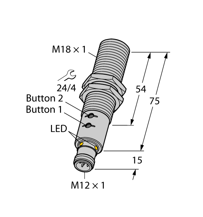 Turck RU40U-EM18E Датчики магнитного поля (Холла)