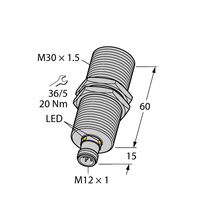 Turck RU40U-M30M Датчики магнитного поля (Холла)