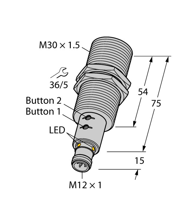 Turck RU130U-EM30E Датчики магнитного поля (Холла)