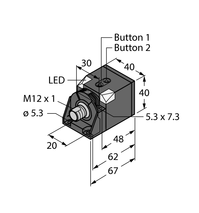 Turck RU200-CK40 Датчики магнитного поля (Холла)