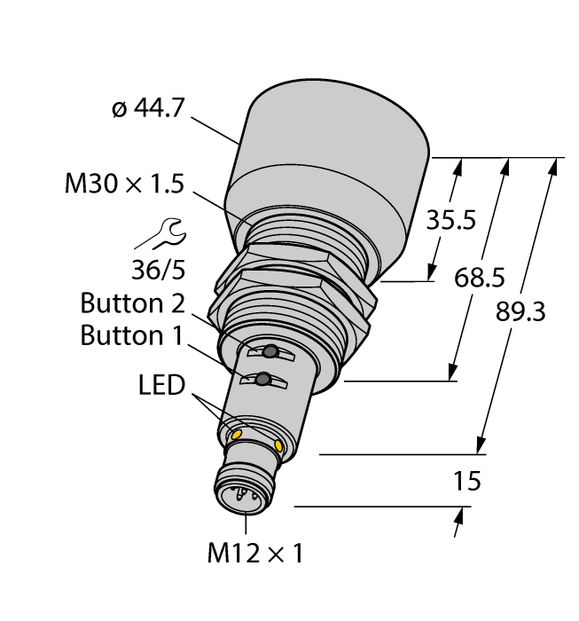 Turck RU600U-EM30E Датчики магнитного поля (Холла)