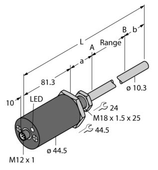 Turck LTX7E-R10 Датчики положения (расстояния)