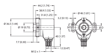 Turck REI-05I8E Датчики положения (расстояния)