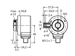 Turck REI-12HA1T Датчики положения (расстояния)